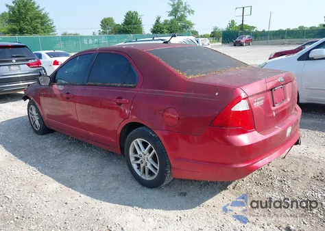 2012 Ford Fusion S из США, поврежденный, VIN 3FAHP0GA9CR433629